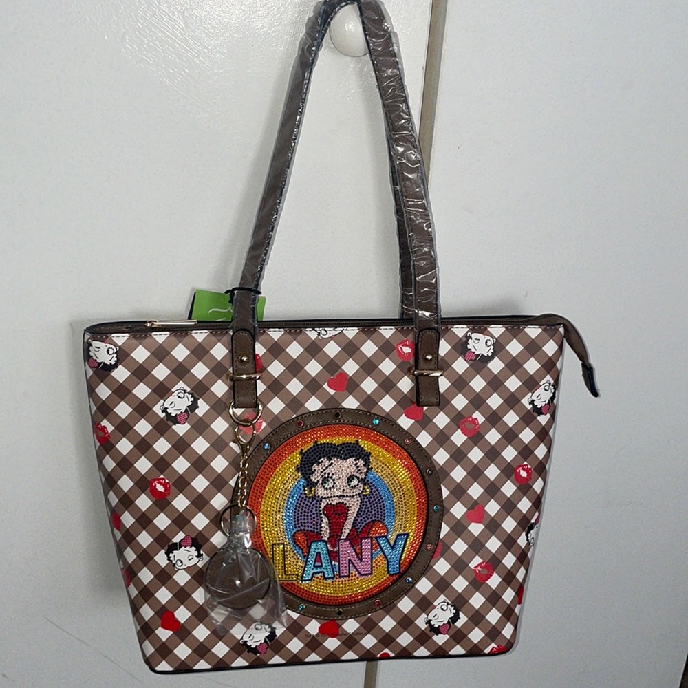Brown Betty Boop Tote Gem